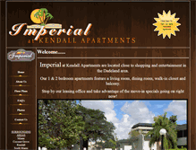 Tablet Screenshot of imperialatkendall.com